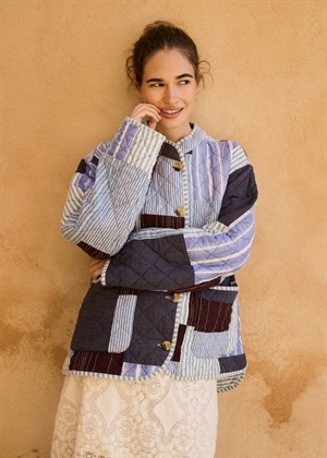 Shaneela jakke Blue Mix Sissel Edelbo 
